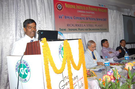 Speaking in National seminar 2007