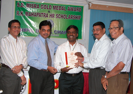Shyamabandhoo Mishra Gold for Excellence in HR Award